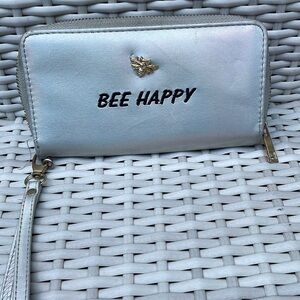 🐝 "Bee Happy" Clutch Wallet